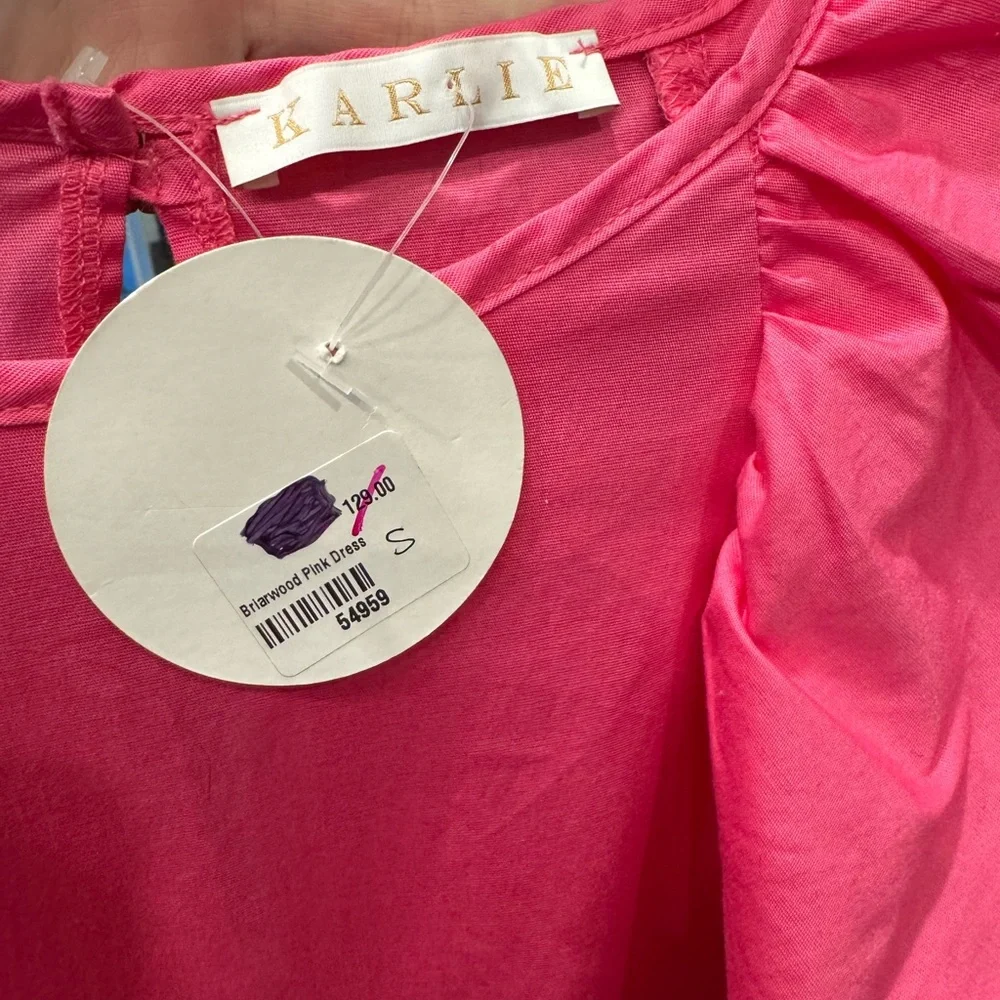 Karlie Briarwood Pink Dress Womens Size S - NWT